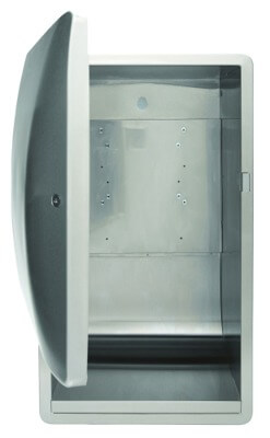 Bradley 2A09 Series Manual Roll Paper Towel Dispenser Owner Provided